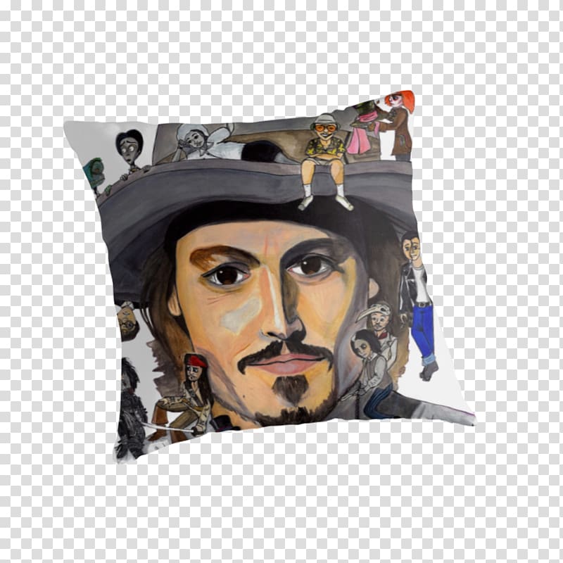 Johnny Depp Cushion T-shirt Throw Pillows Hoodie, johnny depp transparent background PNG clipart