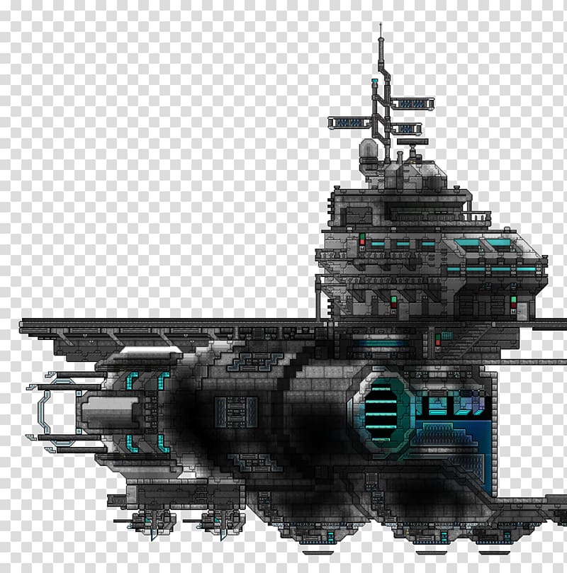 Terraria Dreadnought Heavy cruiser, Legacy Carrier transparent background PNG clipart