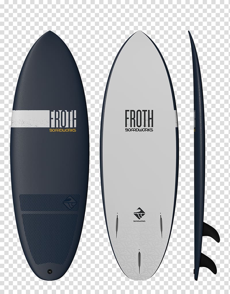 Surfboard Shortboard Surfing Foam, froth transparent background PNG clipart