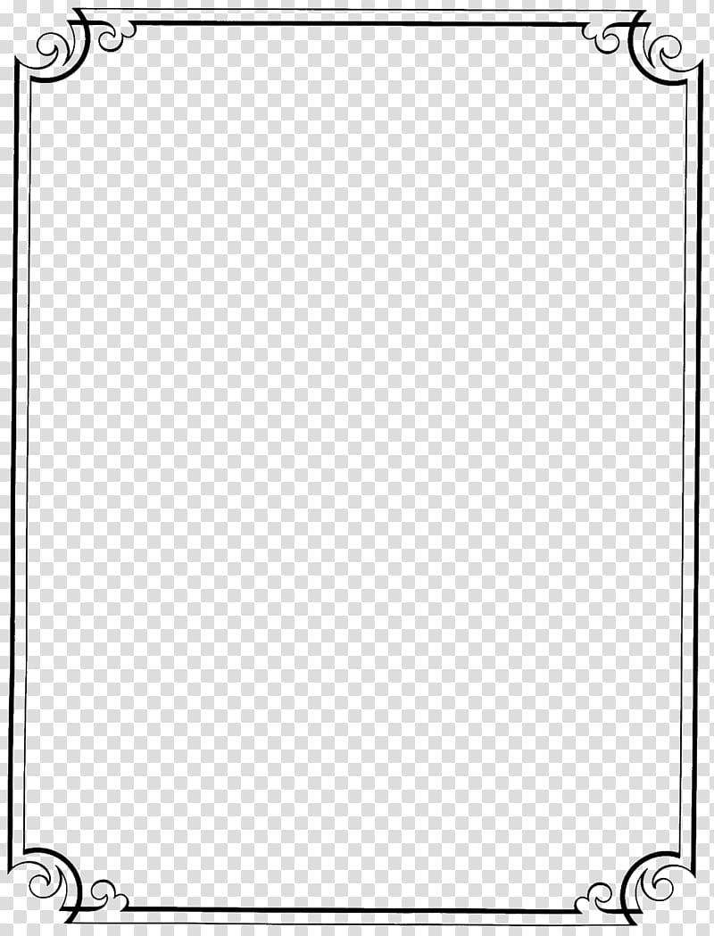 white frame illustration, Borders and Frames Free content Paper , Fancy Borders transparent background PNG clipart