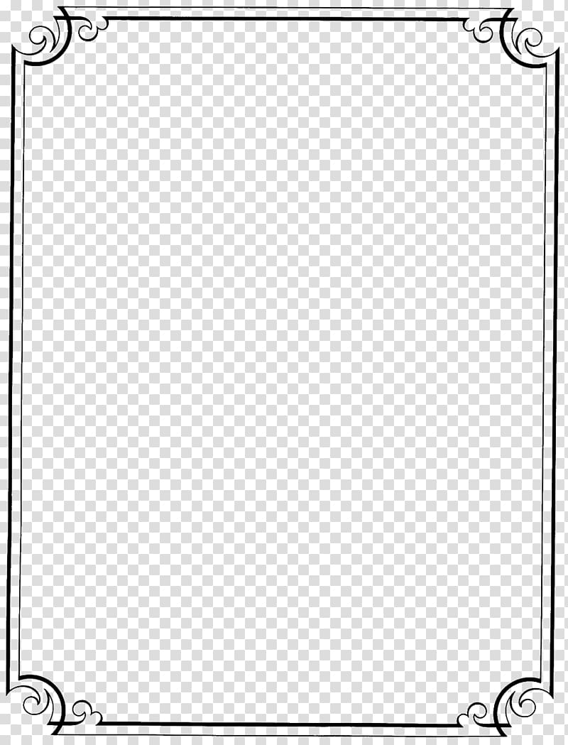 fancy white border png