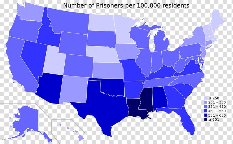 United States incarceration rate Prisoner Incarceration in the United States, united states transparent background PNG clipart