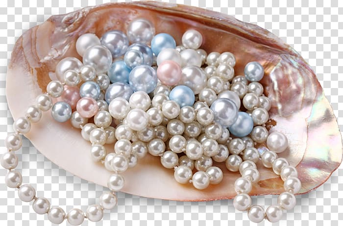 Cultured pearl Jewellery Oyster Gemstone, Jewellery transparent background PNG clipart