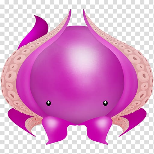 pink octopus , pink organ lilac purple, Octo transparent background PNG clipart
