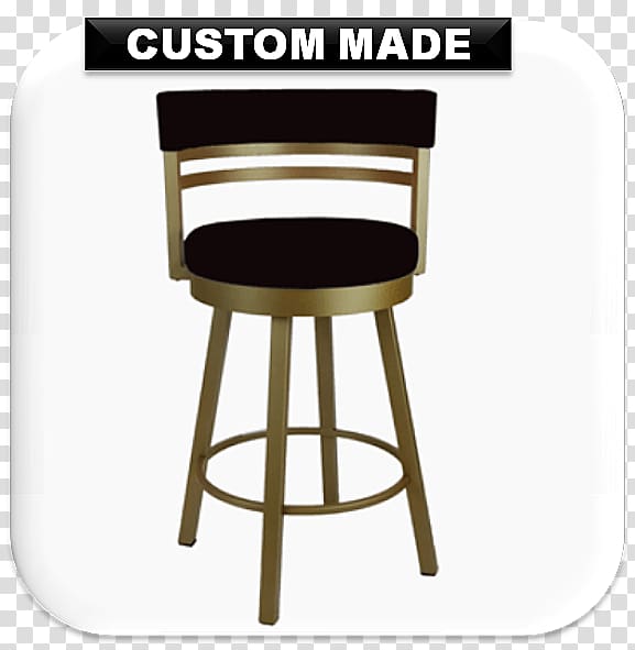 Bar stool Metal Chair Seat, genuine leather stools transparent background PNG clipart