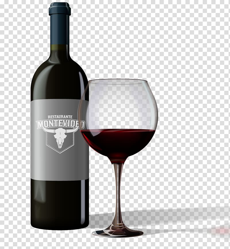 Red Wine Wine glass Dessert wine Bottle, wine transparent background PNG clipart
