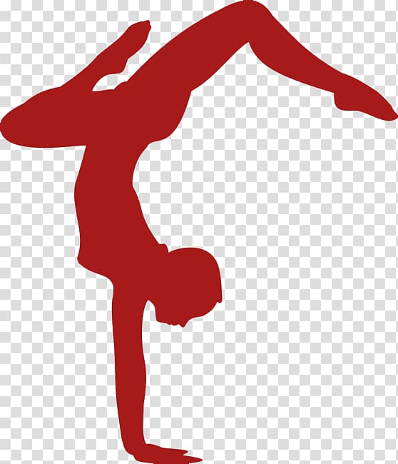 Modern dance Acro dance Silhouette Contemporary Dance, Silhouette transparent background PNG clipart