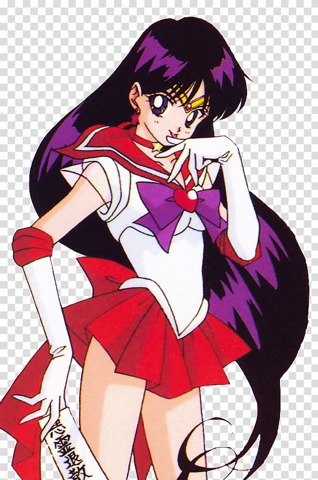 Sailor Mars Sailor Moon Chibiusa Sailor Venus Sailor Senshi, Sailor Mars transparent background PNG clipart