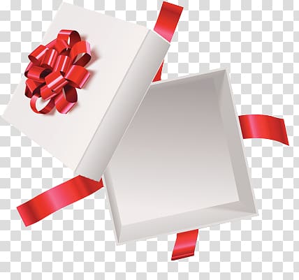 open gift transparent background PNG clipart