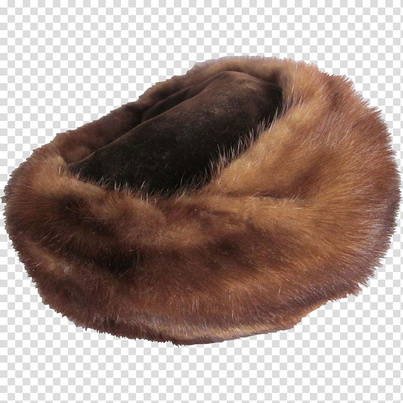 Fur clothing Hat Bearskin Ushanka, fur transparent background PNG clipart