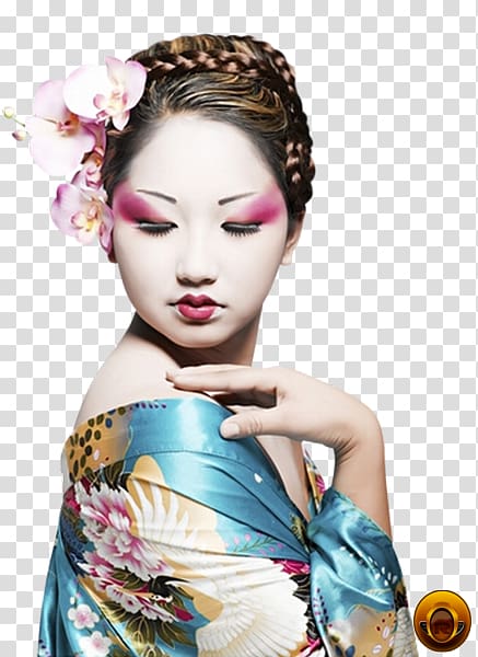 A Geisha Make-up Beauty Airbrush makeup, others transparent background PNG clipart