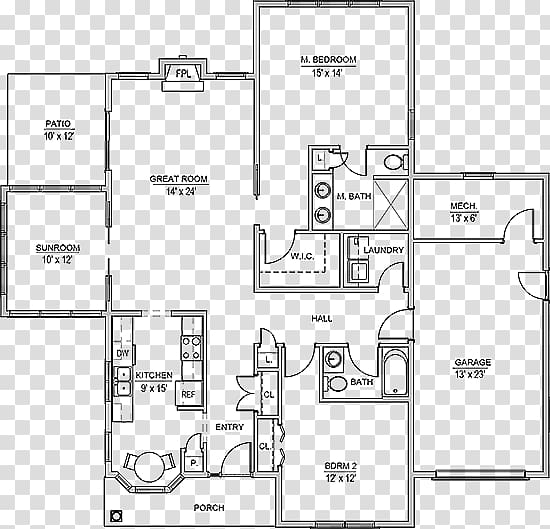 Ocean View At Falmouth Floor plan Cottage Technical drawing, Simbavati Hilltop Lodge transparent background PNG clipart