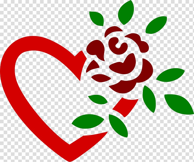 Black rose Heart Symbol, heart transparent background PNG clipart