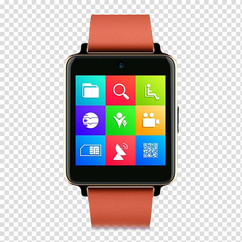 Amazon.com Smartwatch Mobile phone Armani, Product Watch Real Watch transparent background PNG clipart