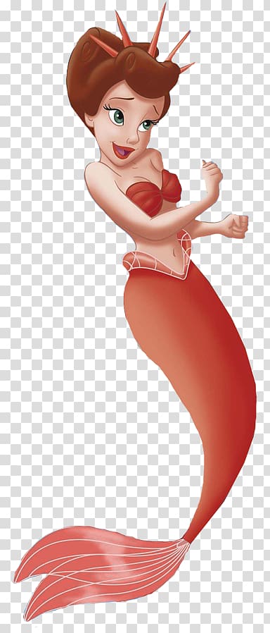 Ariel Attina The Little Mermaid Queen Athena King Triton, Mermaid transparent background PNG clipart