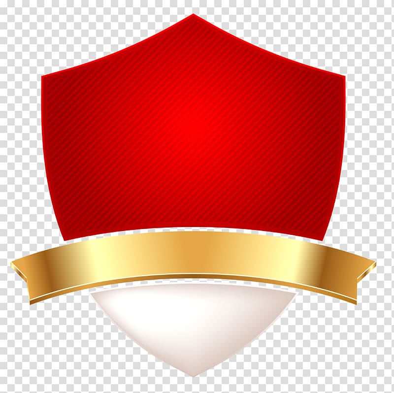 red, gold, and white badge , Hitman Red Logo, Shield transparent background PNG clipart