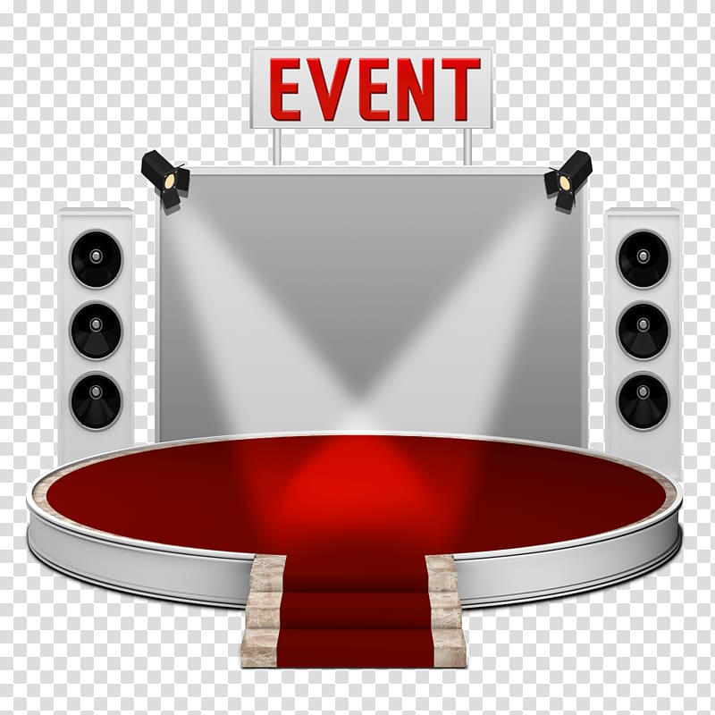 Red , Free red stage to pull the material transparent background PNG clipart