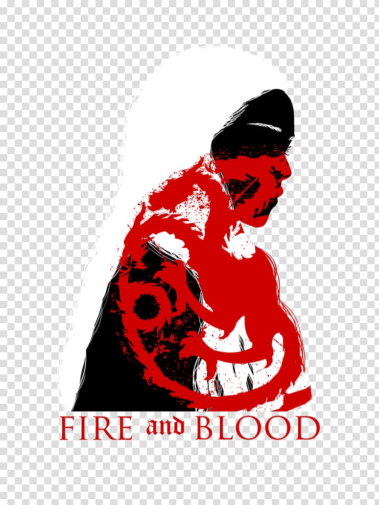 Logo Character House Targaryen Font, Fire And Blood transparent background PNG clipart