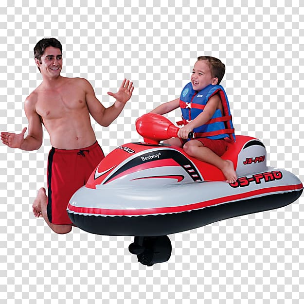 Personal water craft Scooter Engine Inflatable, parent-child interaction transparent background PNG clipart