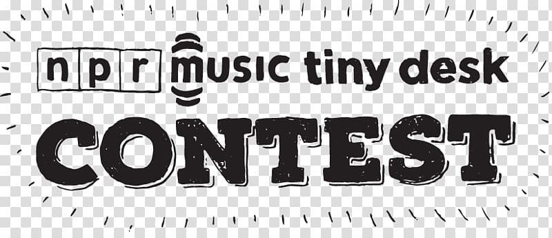 Tiny Desk Concerts Logo NPR Music Design National Public Radio, Music invitation transparent background PNG clipart