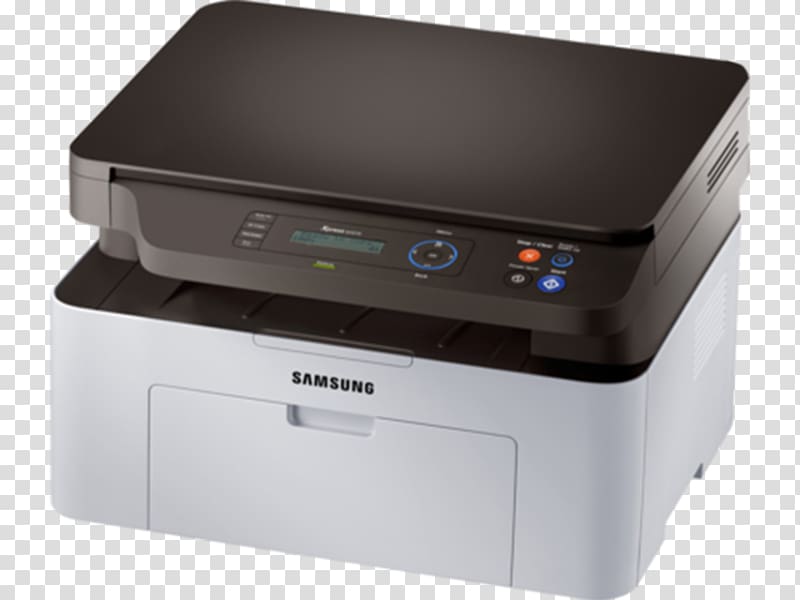 Samsung Xpress M2070 Multi-function printer Laser printing Hewlett-Packard, printer transparent background PNG clipart