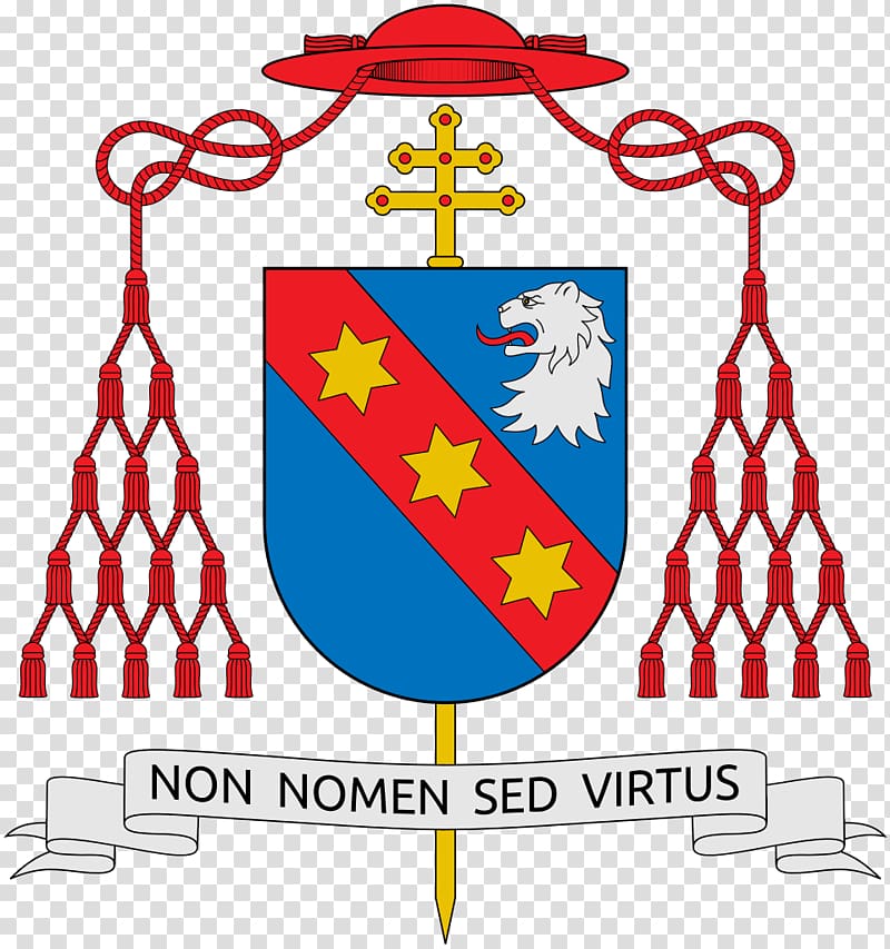 Roman Catholic Archdiocese of Newark Archbishop Cardinal Coat of arms, coat of arms transparent background PNG clipart