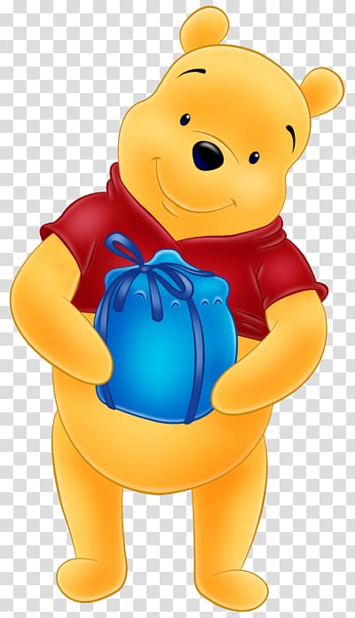 Winnie-the-Pooh Piglet Eeyore , Pooh bear transparent background PNG clipart