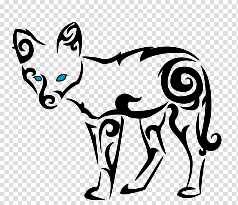 Drawing Celtic knot , Cool Tribal Fox Designs To Draw transparent background PNG clipart