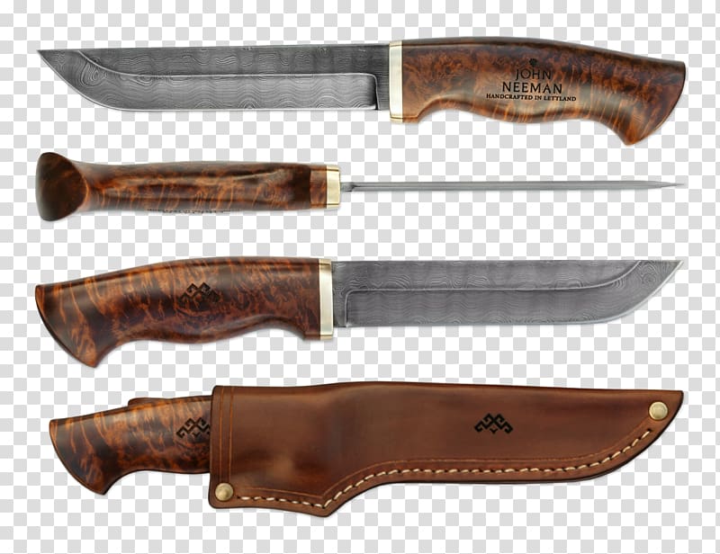 Bowie knife Hunting & Survival Knives Blade Puukko, Man Knife Block transparent background PNG clipart