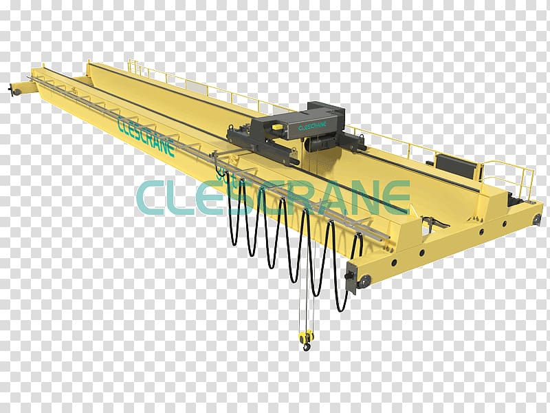 Overhead crane Machine Turbine Ladle, Bridge Crane transparent background PNG clipart