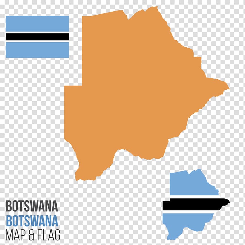 Botswana Scalable Graphics Silhouette, Botswana map transparent background PNG clipart
