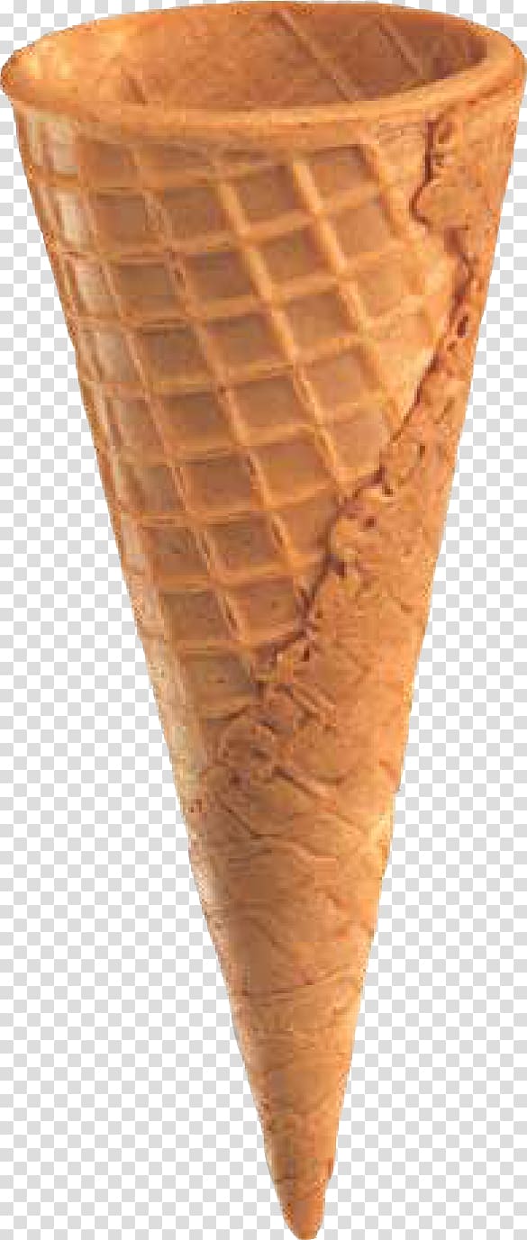 ice cream cone, Ice Cream Cones Cream horn Waffle, cones transparent background PNG clipart