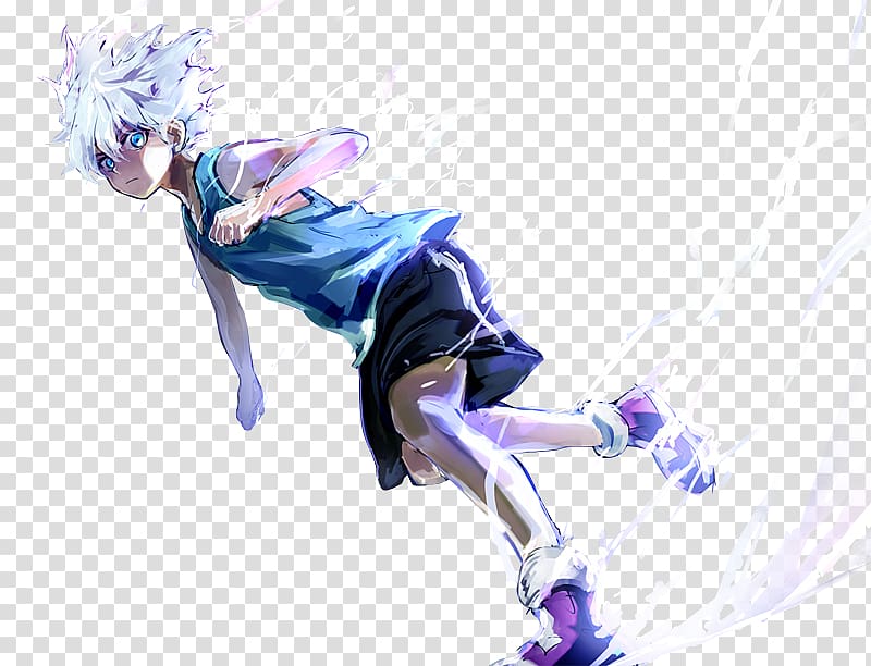 Killua Zoldyck Gon Freecss Anime Rendering Hunter × Hunter, Anime transparent background PNG clipart