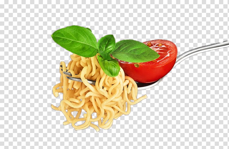 Spaghetti Taglierini , Fork dish of noodles HD transparent background PNG clipart