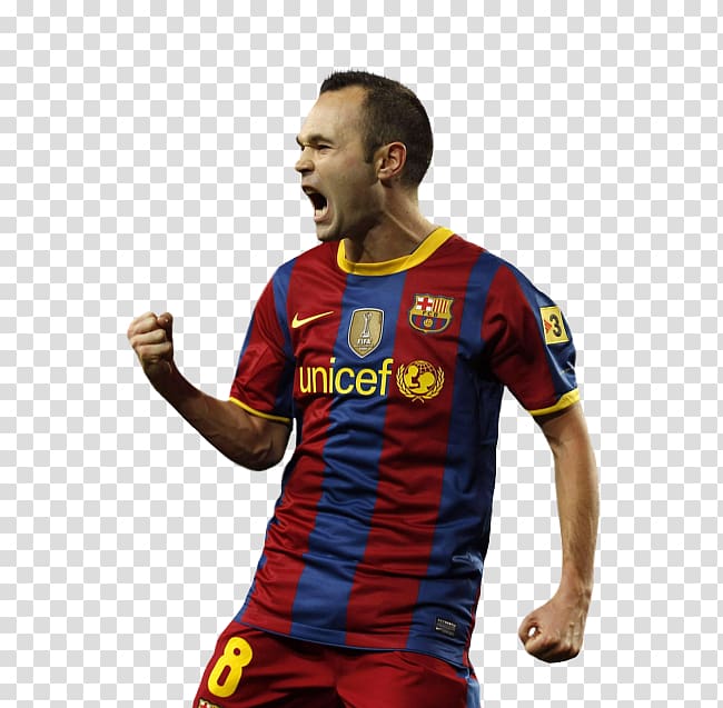 Andrés Iniesta Spain national football team Football player FC Barcelona, football transparent background PNG clipart