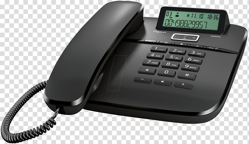Business telephone system Gigaset Communications Home & Business Phones Handsfree, telephone transparent background PNG clipart