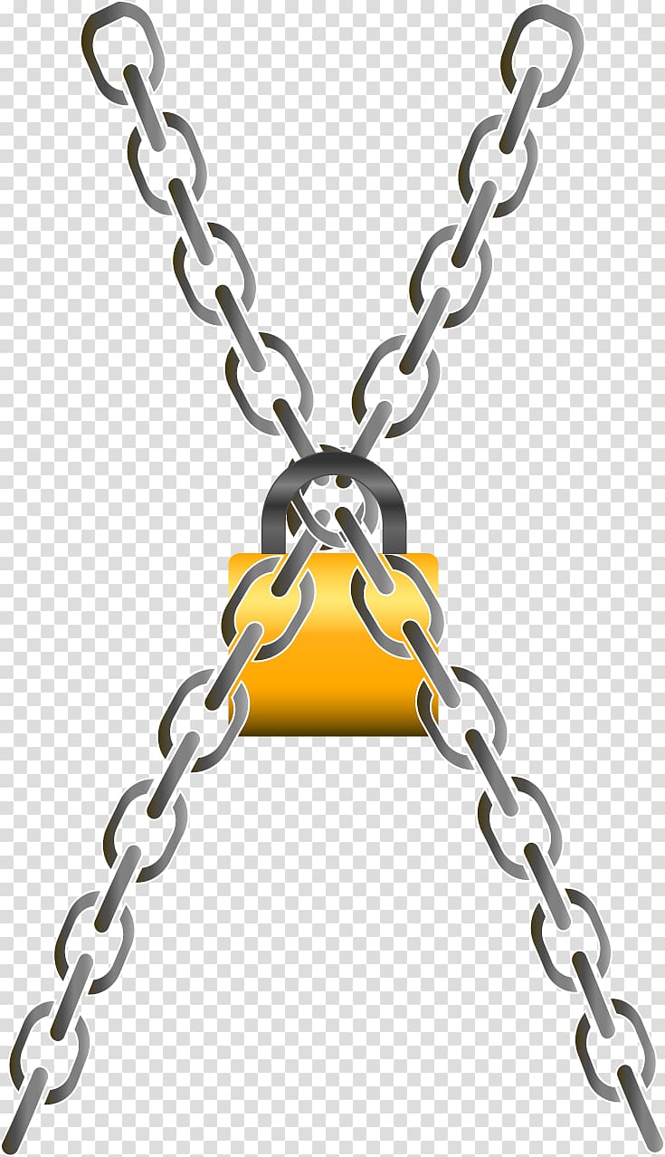 Bitcoin Chain Escrow Lock Multisignature, chain transparent background PNG clipart