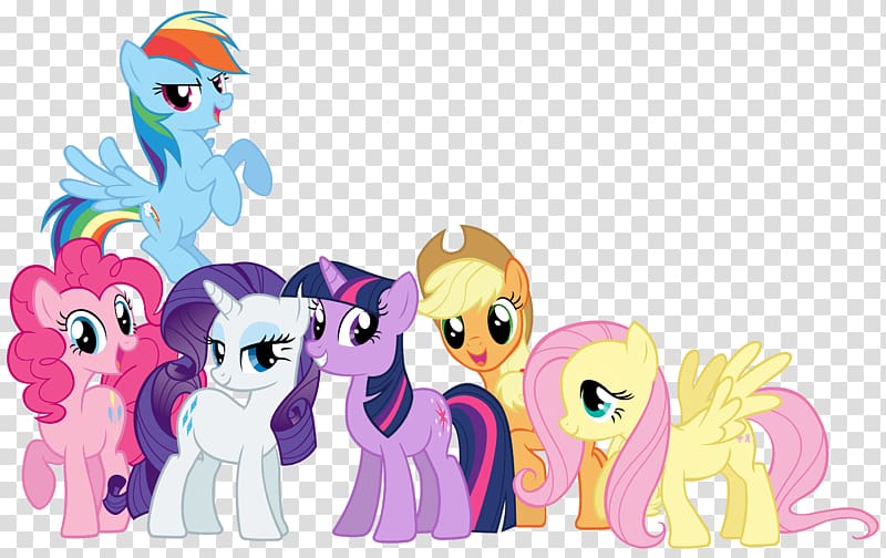 Rainbow Dash Twilight Sparkle Pinkie Pie Rarity Pony, My little