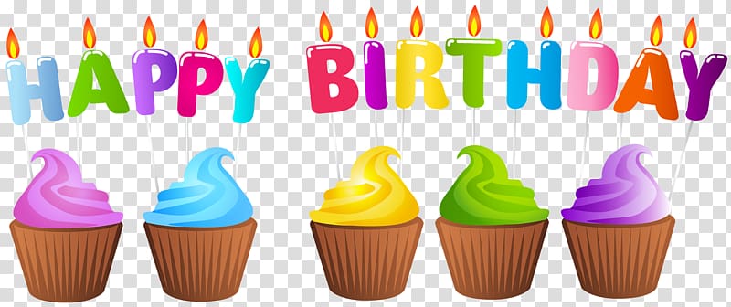 Birthday cake Cupcake Candle , Birthday transparent background PNG clipart