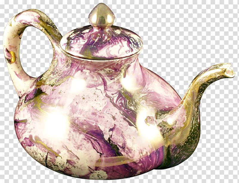 creative retro fairy tale teapot transparent background PNG clipart