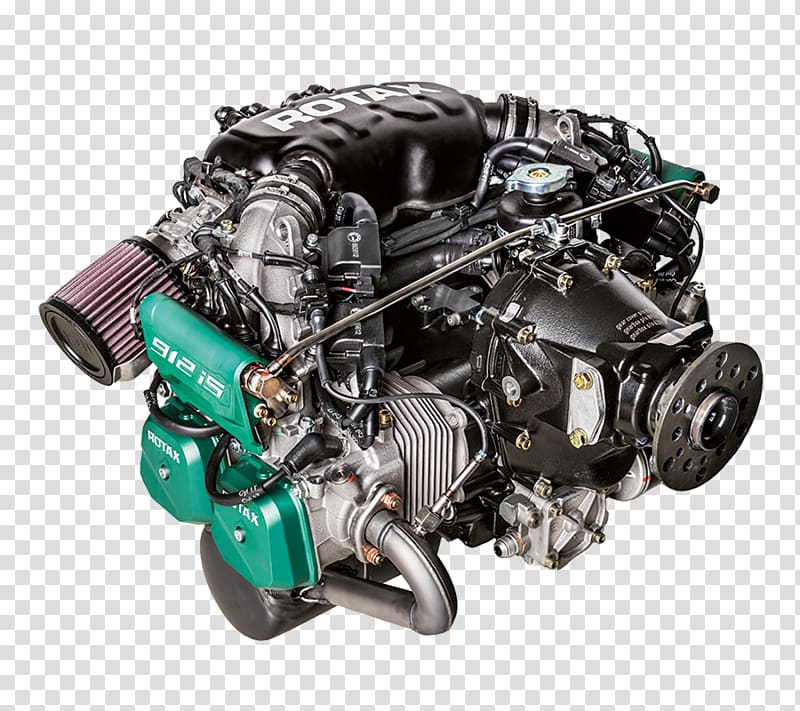 Aircraft engine BRP-Rotax GmbH & Co. KG Rotax 912 Aircraft engine, engine transparent background PNG clipart