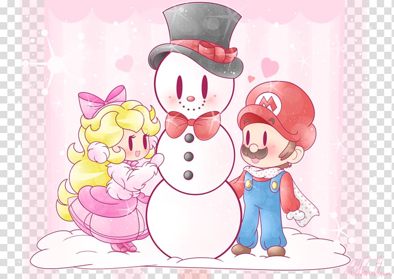 Princess Peach Mario Series Blog, made with love transparent background PNG clipart