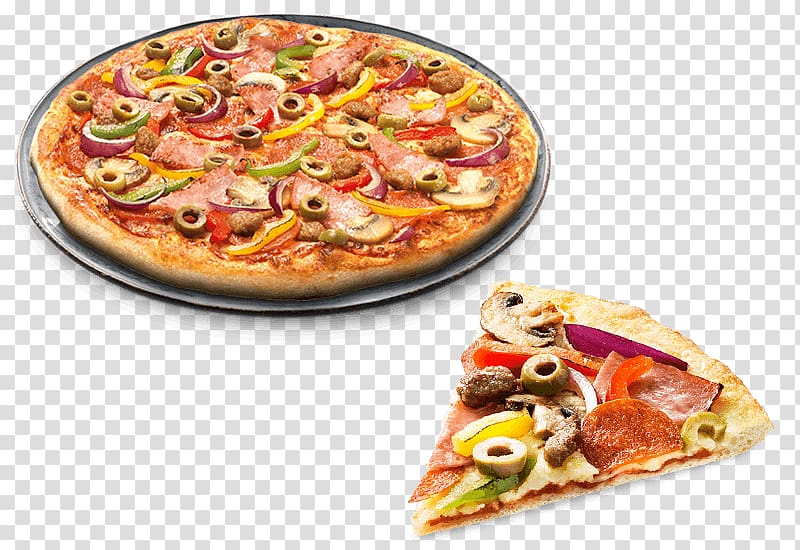 California-style pizza Sicilian pizza Fast food KFC, pizza ingredient transparent background PNG clipart