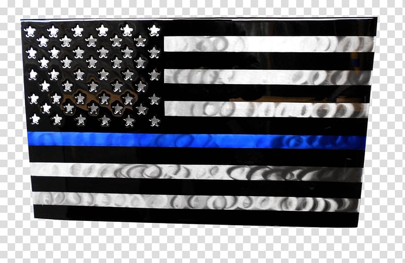 Flag of the United States Thin Blue Line Decal, united states transparent background PNG clipart