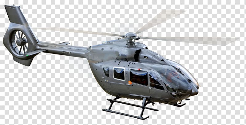 Eurocopter EC145 Helicopter rotor Aircraft Airbus, helicopters transparent background PNG clipart
