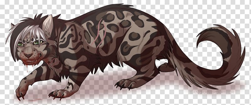 Big cat Terrestrial animal Claw Mammal, Tarsier transparent background PNG clipart