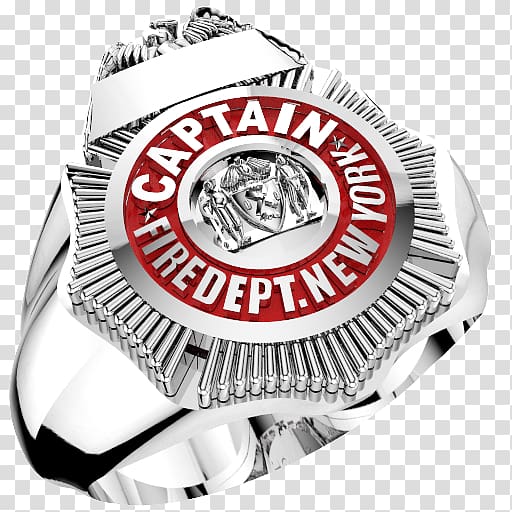 New York City Fire Department Firefighter Jewellery Badge, silver badge transparent background PNG clipart