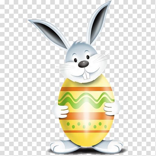 Easter Bunny Red Easter egg, Easter eggs transparent background PNG clipart