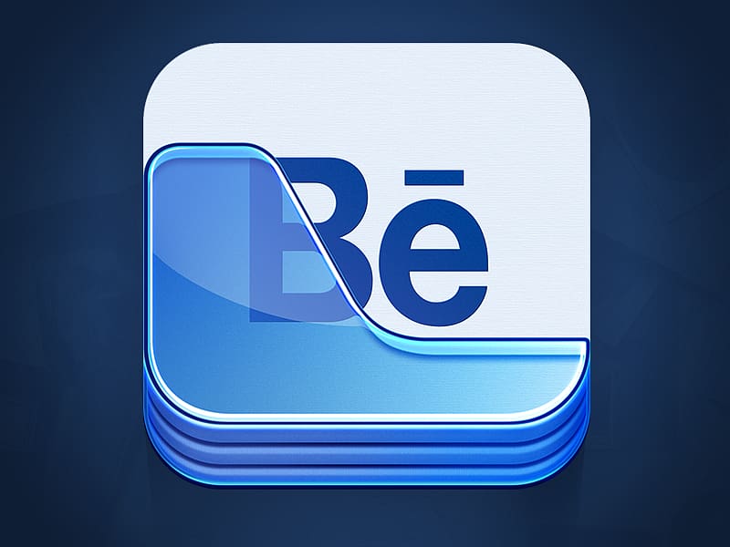Behance Computer Icons Icon design Dribbble, Behance Portfolio App Icon transparent background PNG clipart