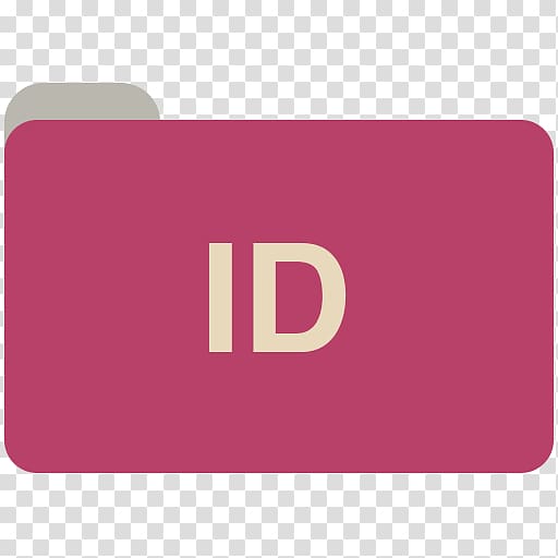 ID logo illustration, pink square purple text, ID transparent background PNG clipart